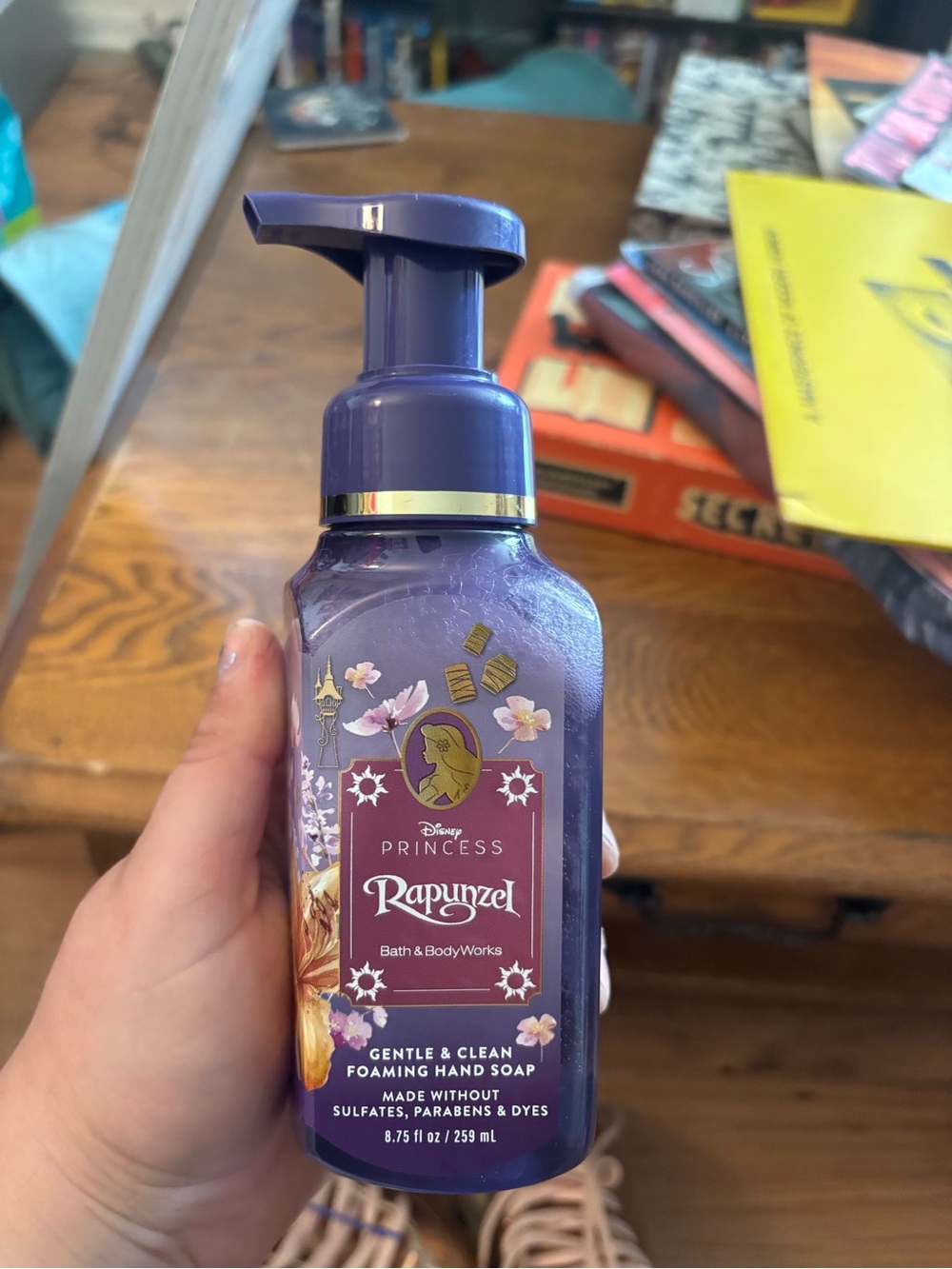 Rapunzel bath and body works soap